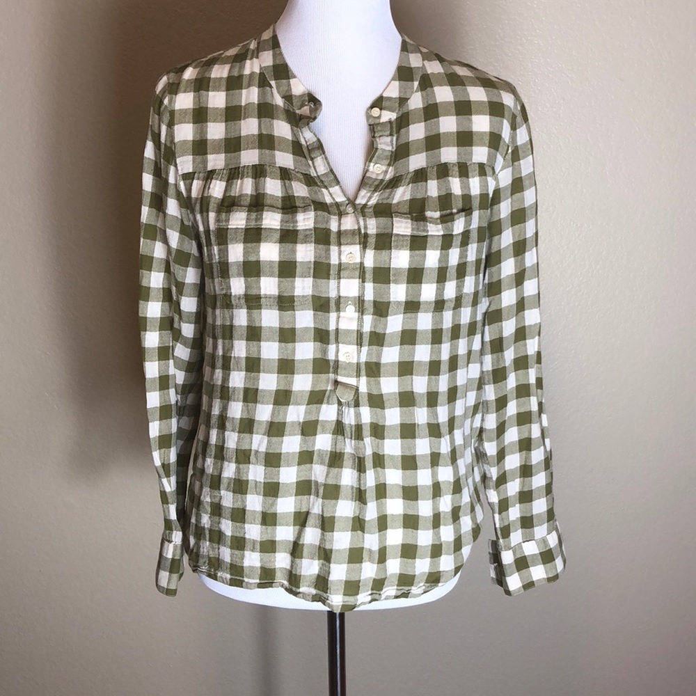 Madewell flannel shirt Sz : s in EXCELLENT shape